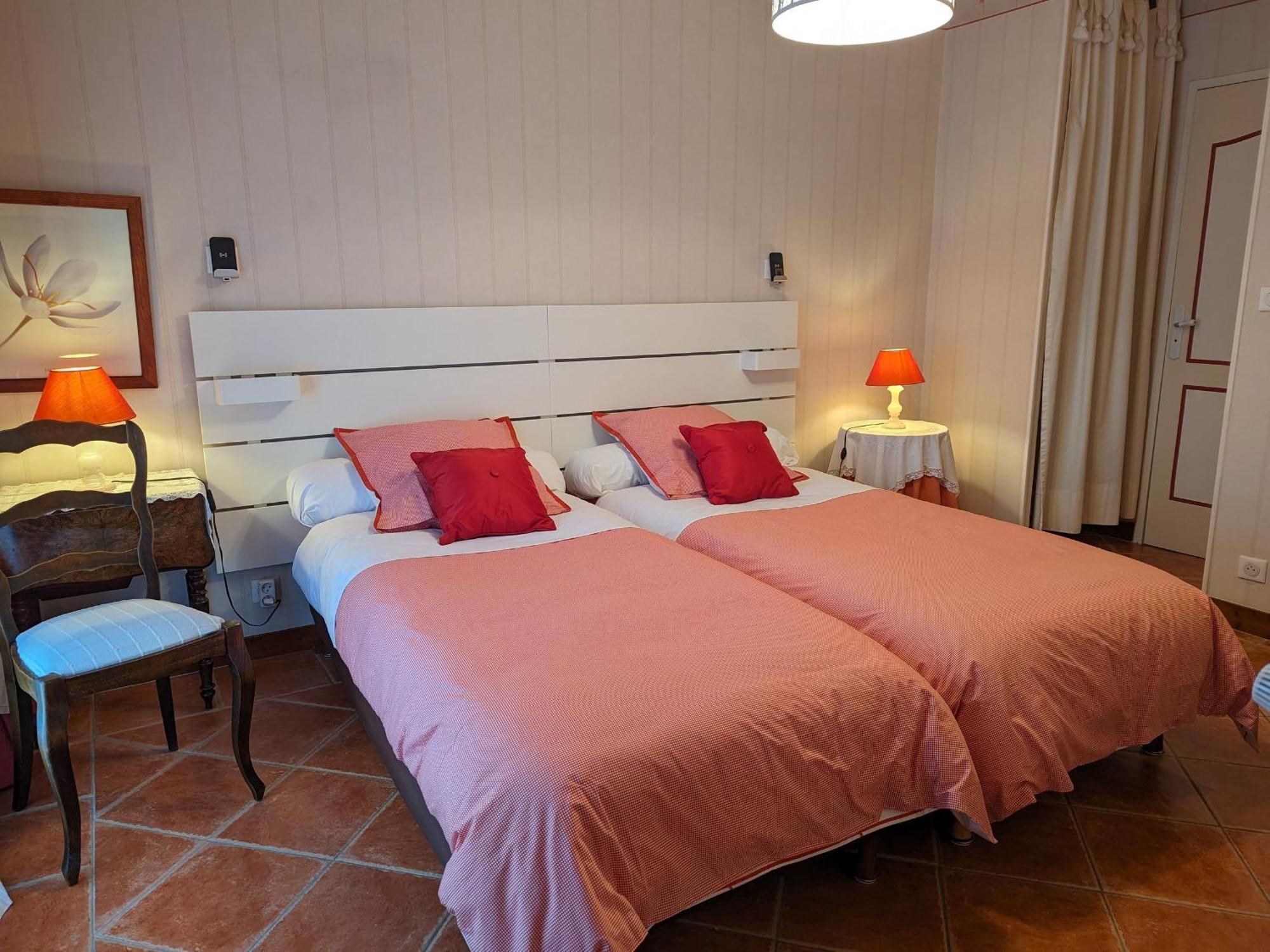 Chambres D'Hotes De Charme Au Pays Des Chateaux Avec Wi-Fi - Fr-1-590-333 Tavers Luaran gambar