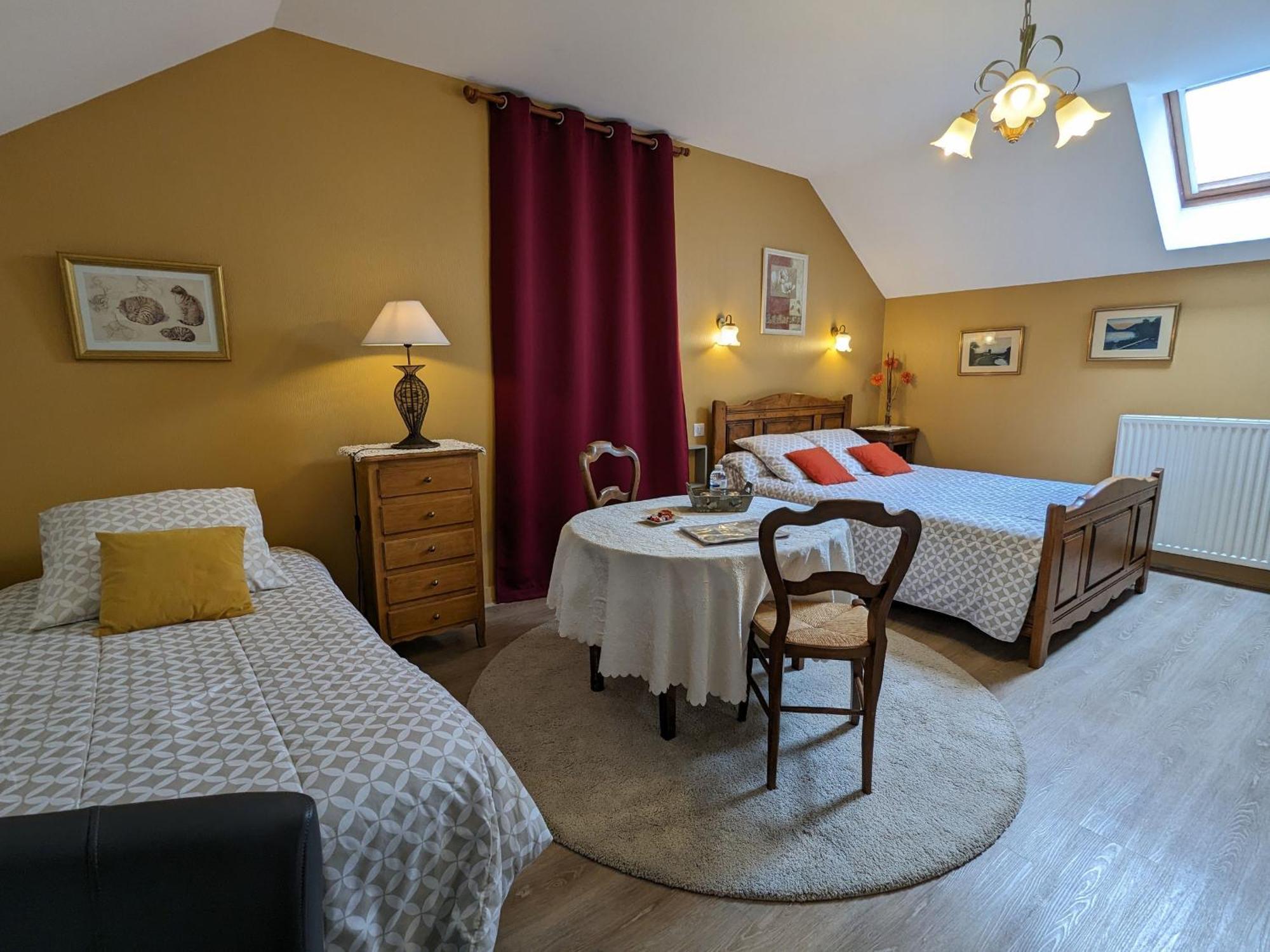 Chambres D'Hotes De Charme Au Pays Des Chateaux Avec Wi-Fi - Fr-1-590-333 Tavers Luaran gambar